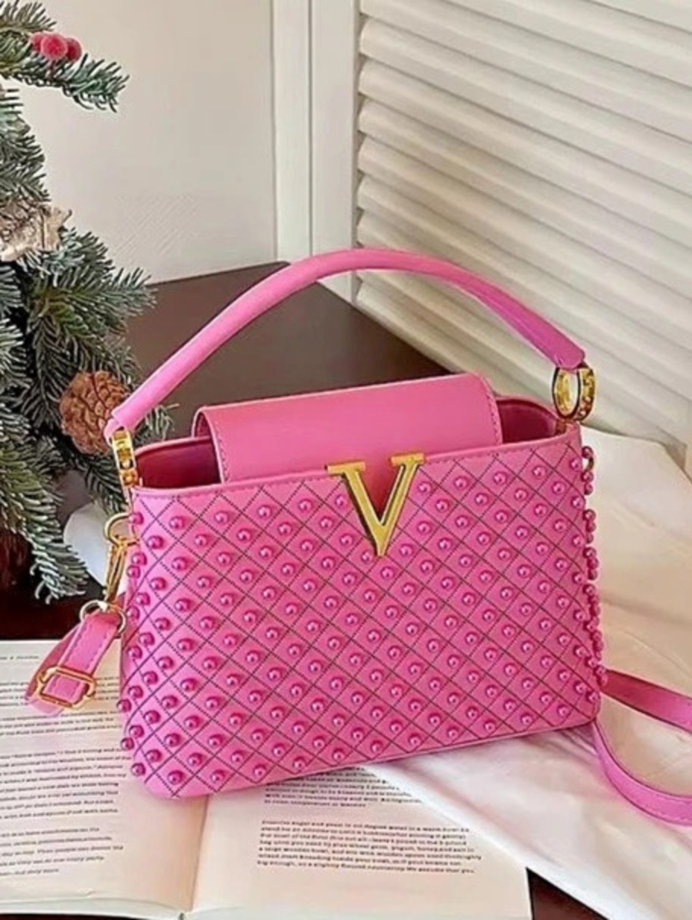New Pink Shoulder Bag